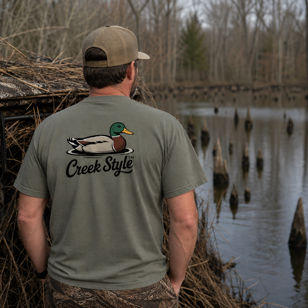 Creek Style™ "Creek Duck" T-shirt