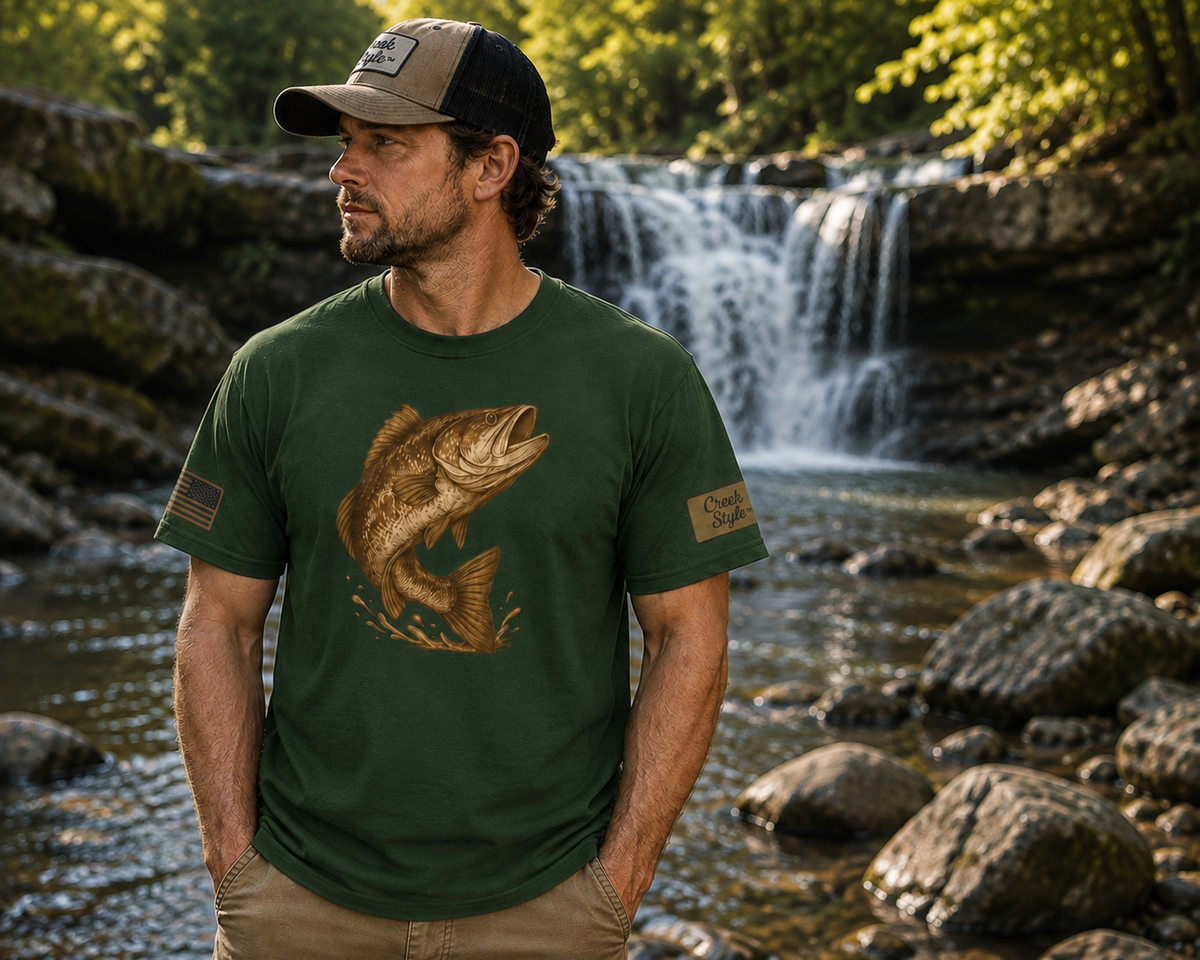 Creek Style™ "Catch of the Day" Fishing Tee