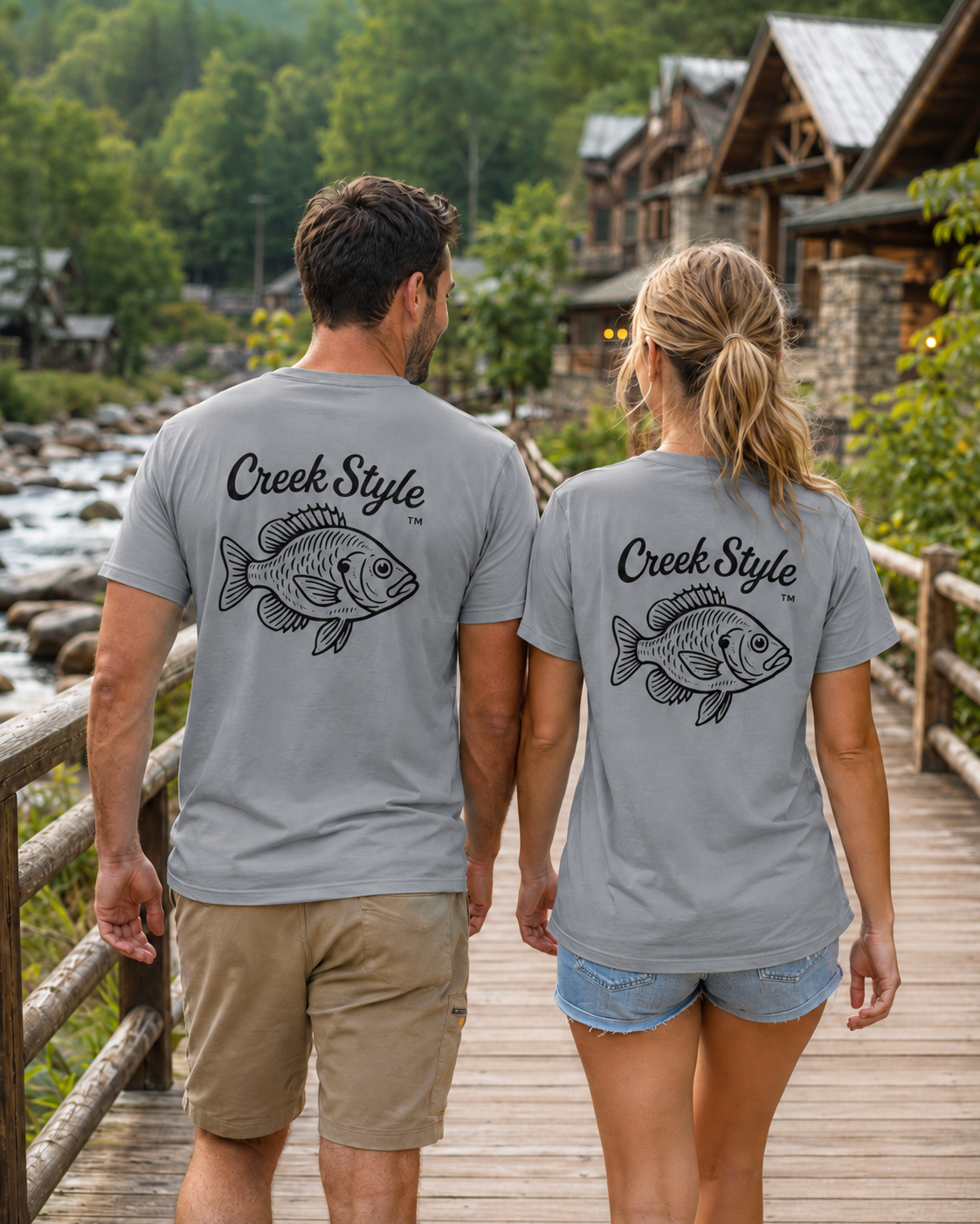 Creek Style™  "Bluegill" Garment-Dyed T-shirt