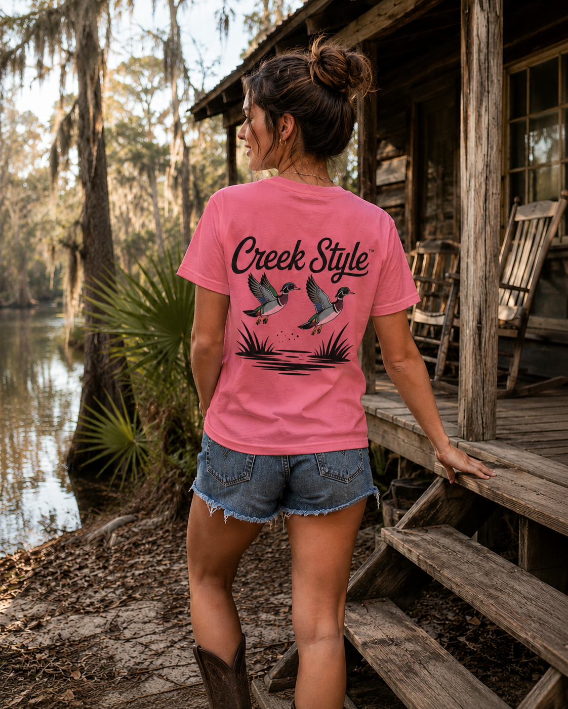 Creek Style™ "Wood Duck" t-shirt