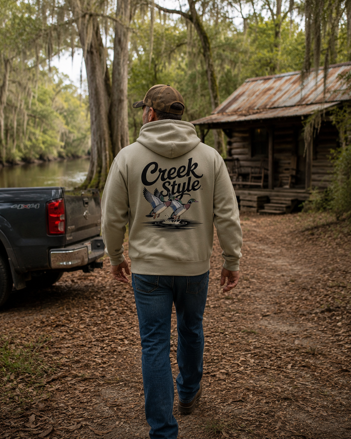 Creek Style™  "Wood Duck" hoodie