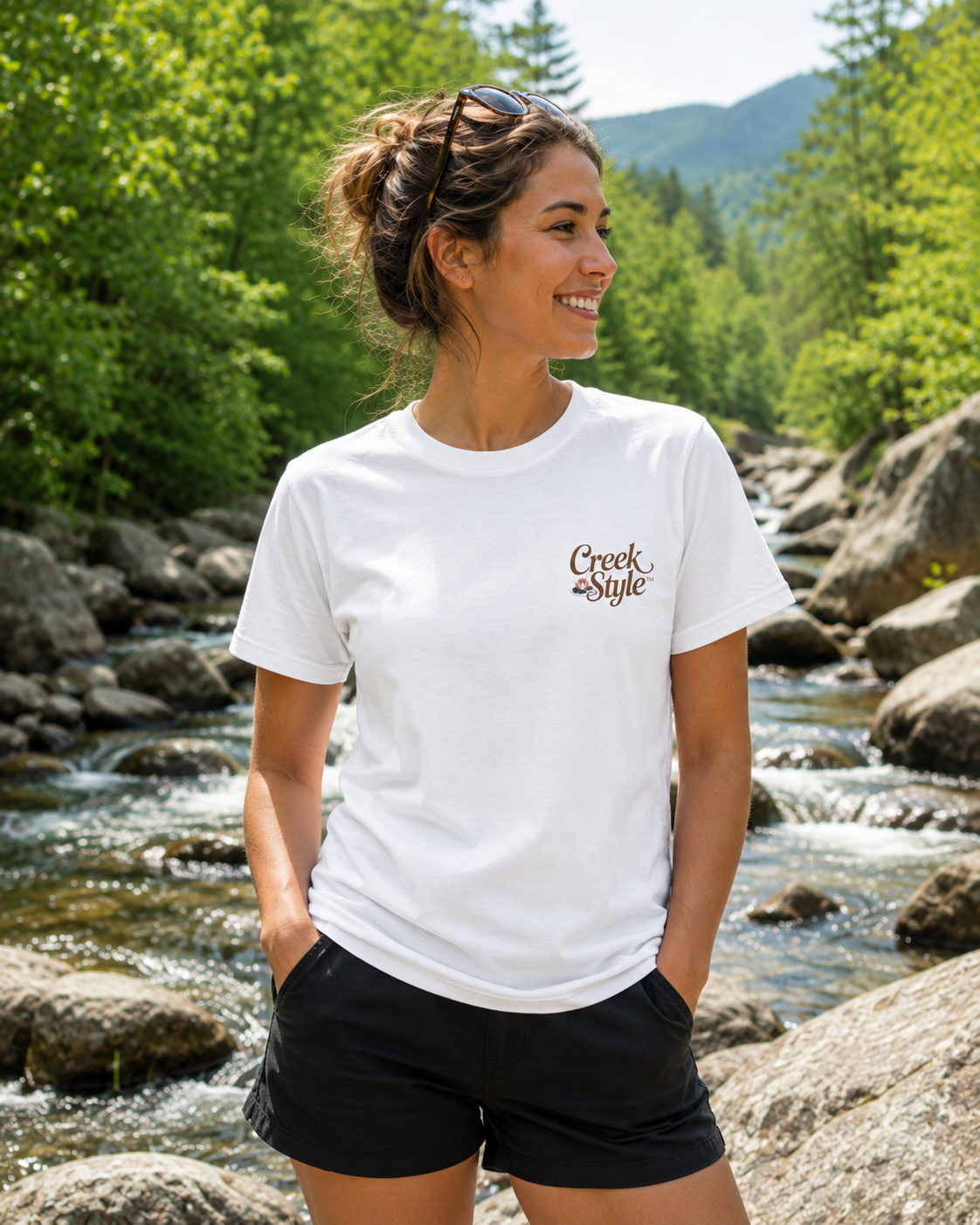Creek Style™  "water Lily" T-Shirt