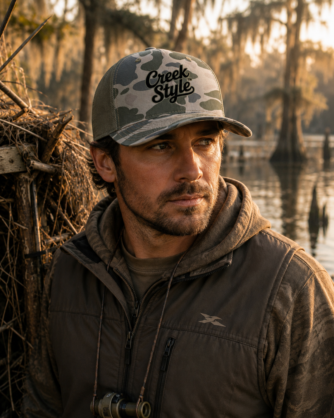 Creek Style™ Duck Camo Cap