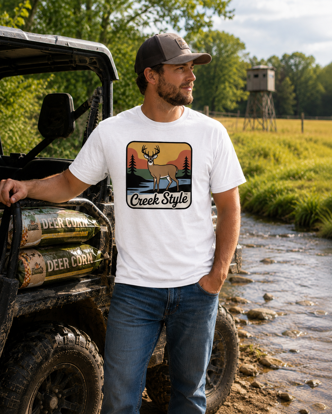 Creek Style™ "Creek Buck" T- Shirt