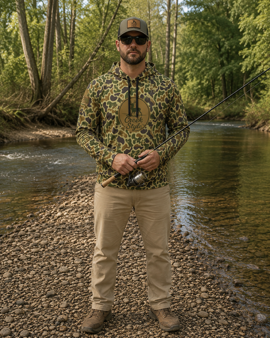 Creek Style™ "Vintage Camo" Hoodie