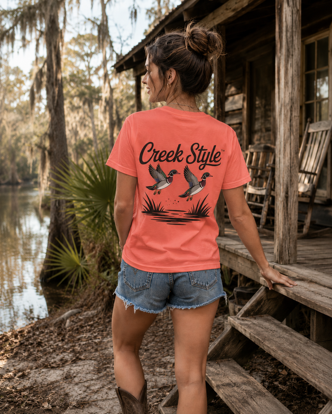 Creek Style™ "Wood Duck" t-shirt