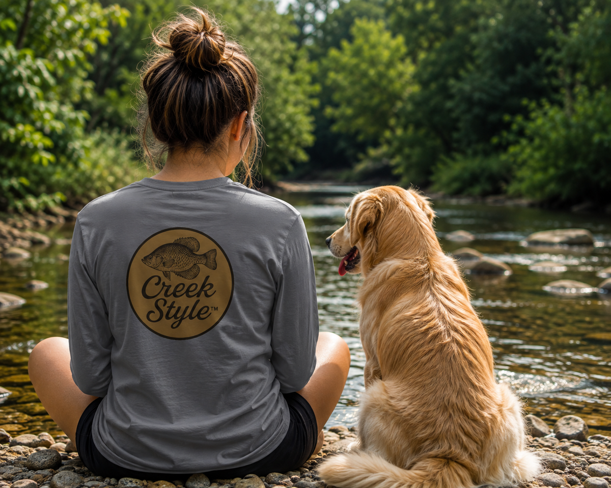Creek Style™ Performance “Crappie” Long Sleeve Shirt