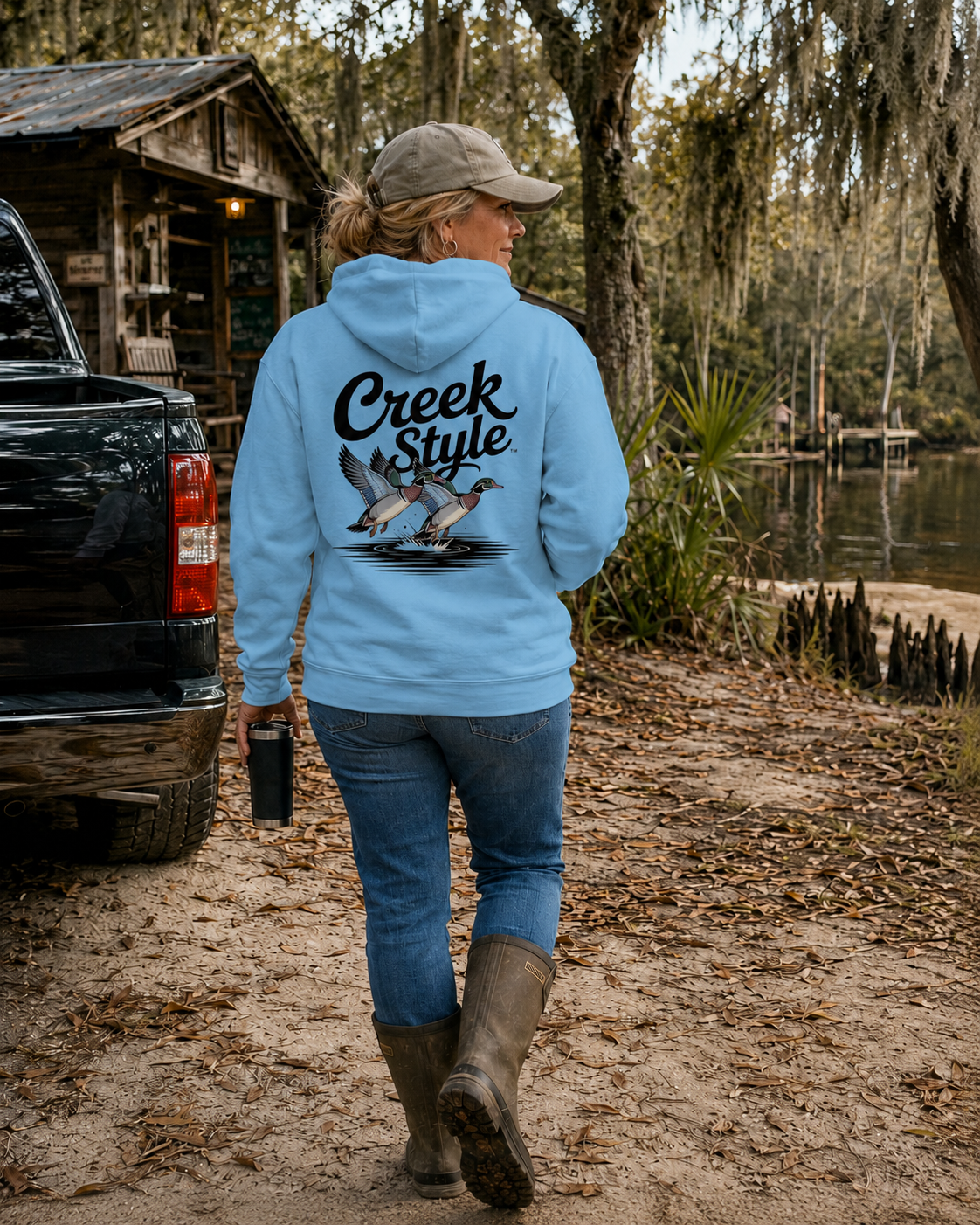 Creek Style™  "Wood Duck" hoodie