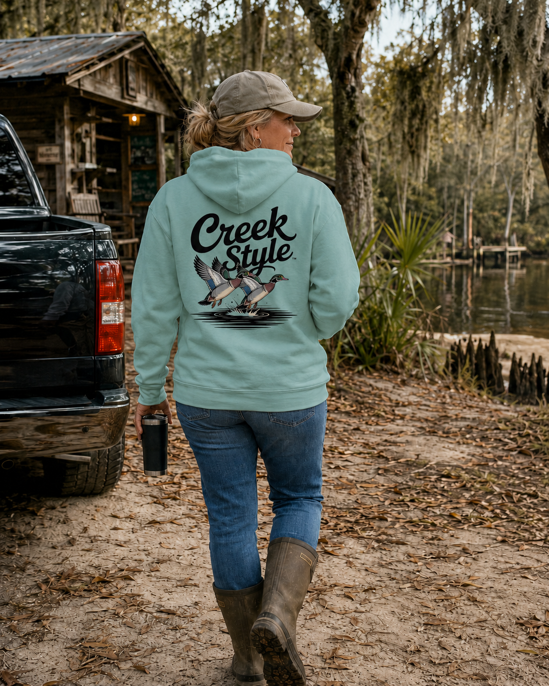 Creek Style™  "Wood Duck" hoodie