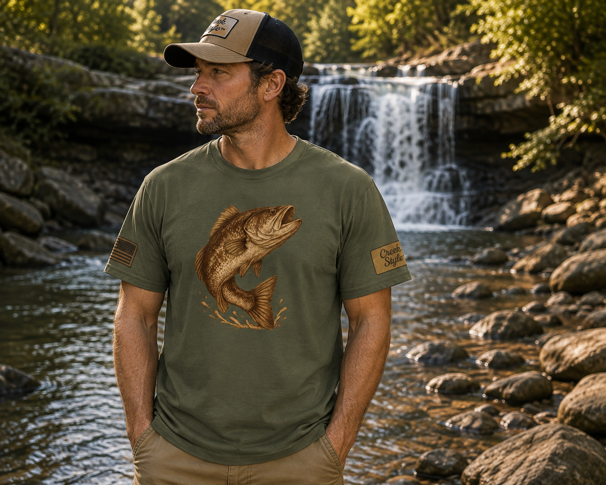 Creek Style™ "Catch of the Day" Fishing Tee