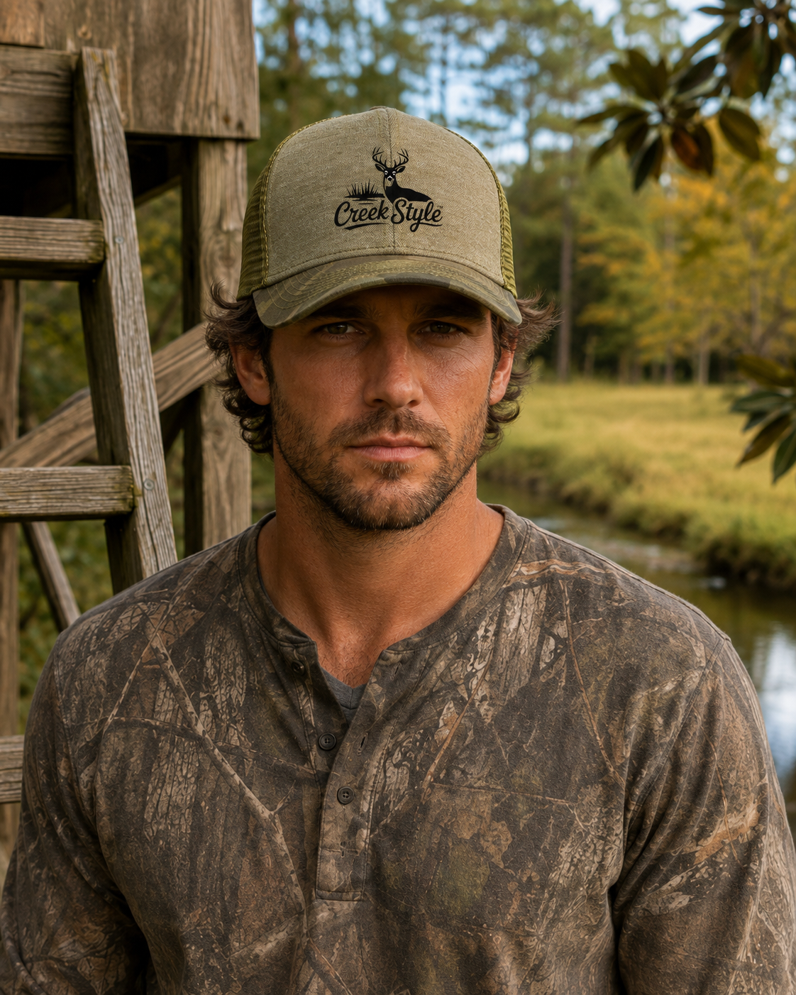 Creek Style™ "Whitetail buck" Cap
