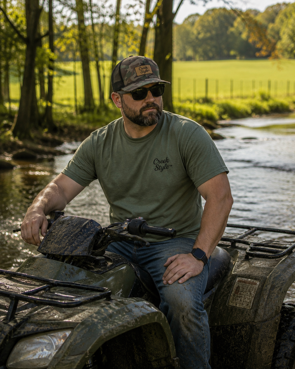 Creek Style™ Camouflage Trucker Hat