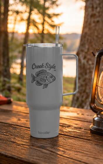 Creek Style™  "Bluegill" Engraved  40oz Travel Mug