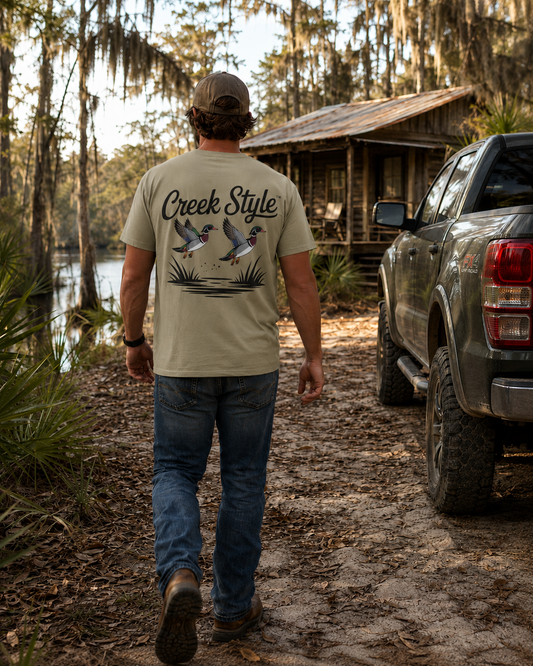 Creek Style™ "Wood Duck" t-shirt