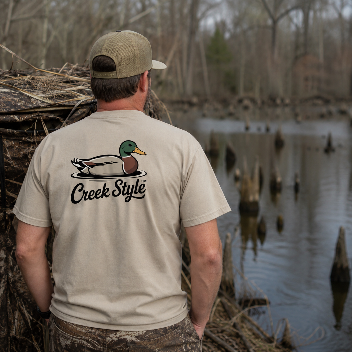 Creek Style™ "Creek Duck" T-shirt