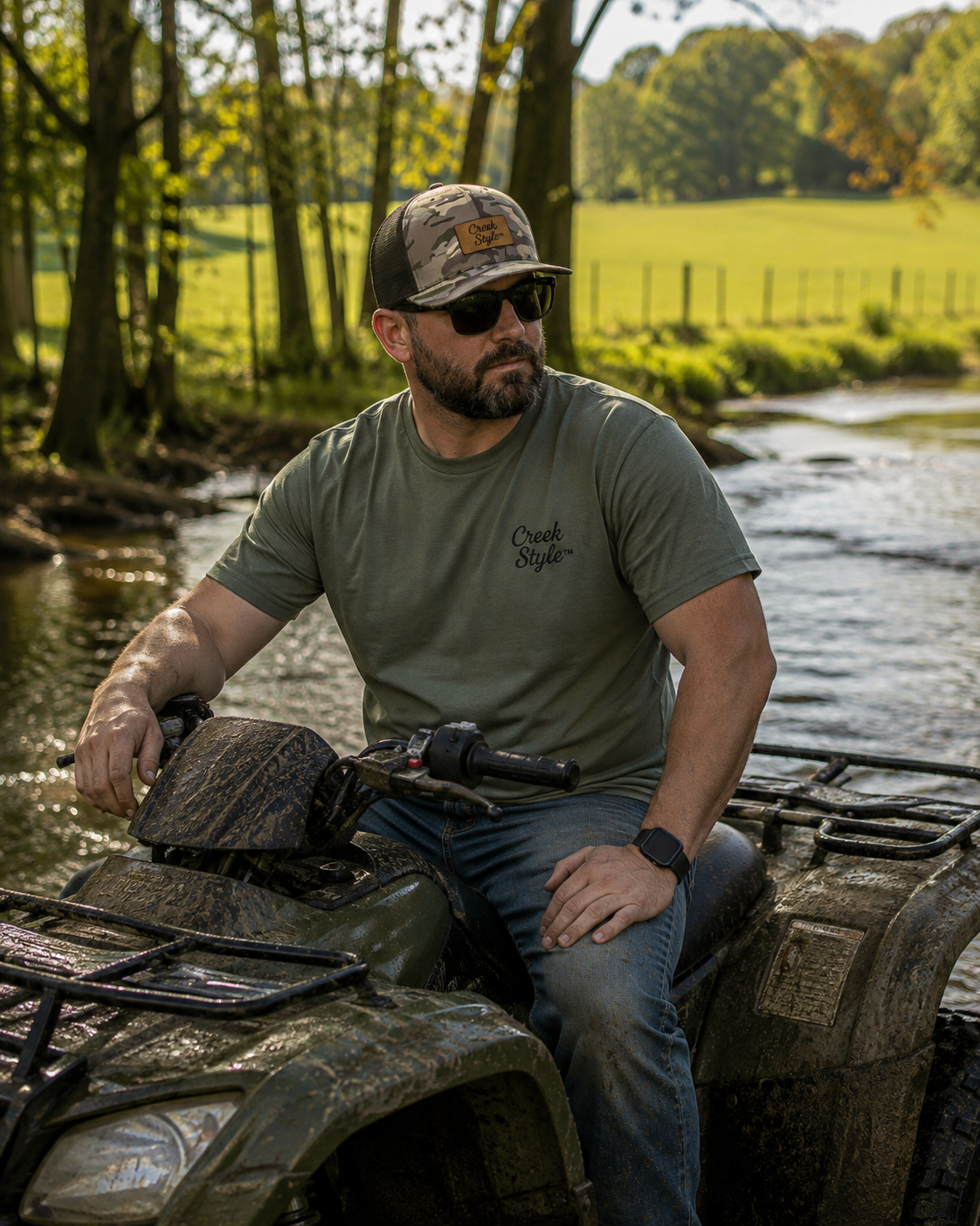 Creek Style™ Camouflage Trucker Hat