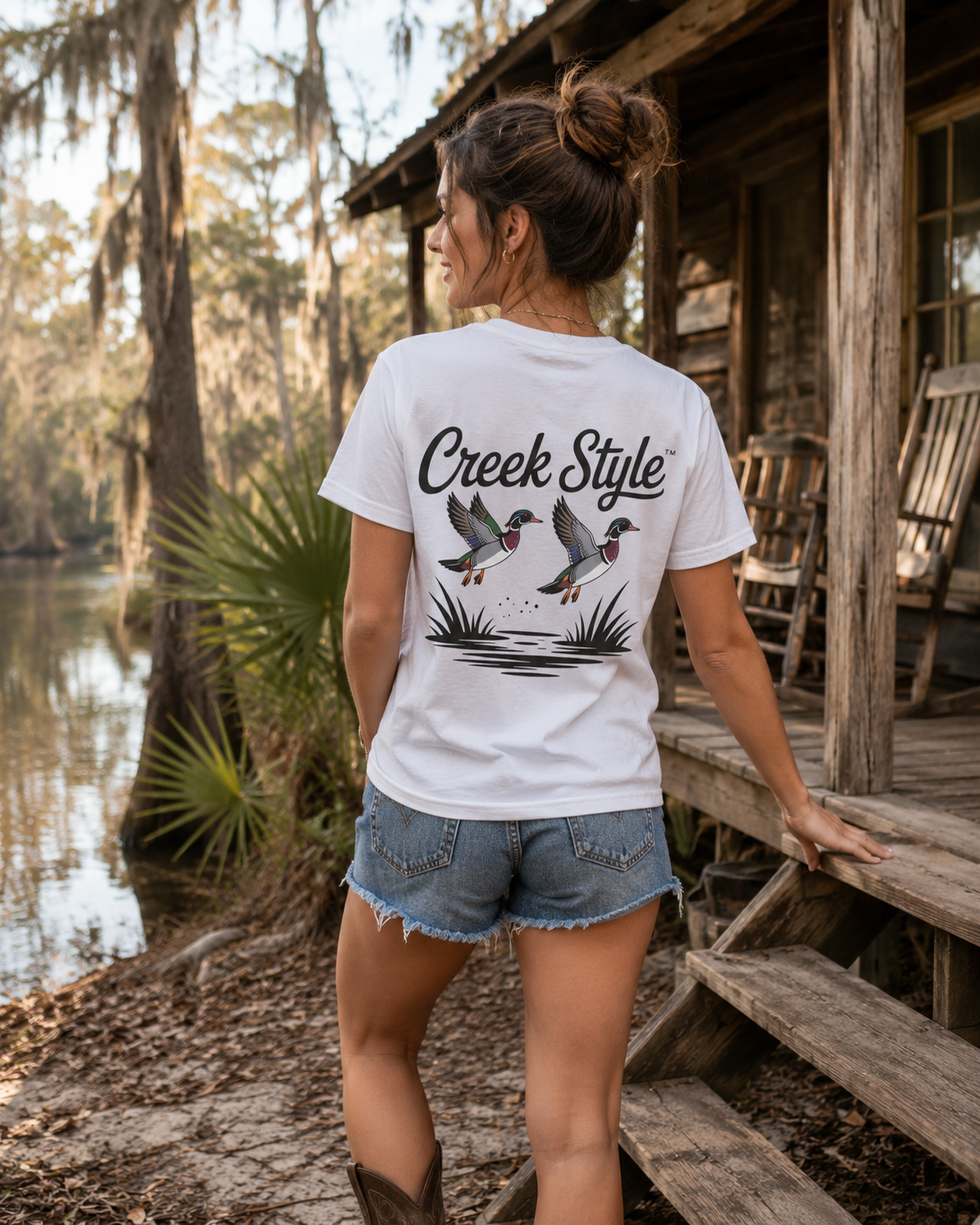 Creek Style™ "Wood Duck" t-shirt