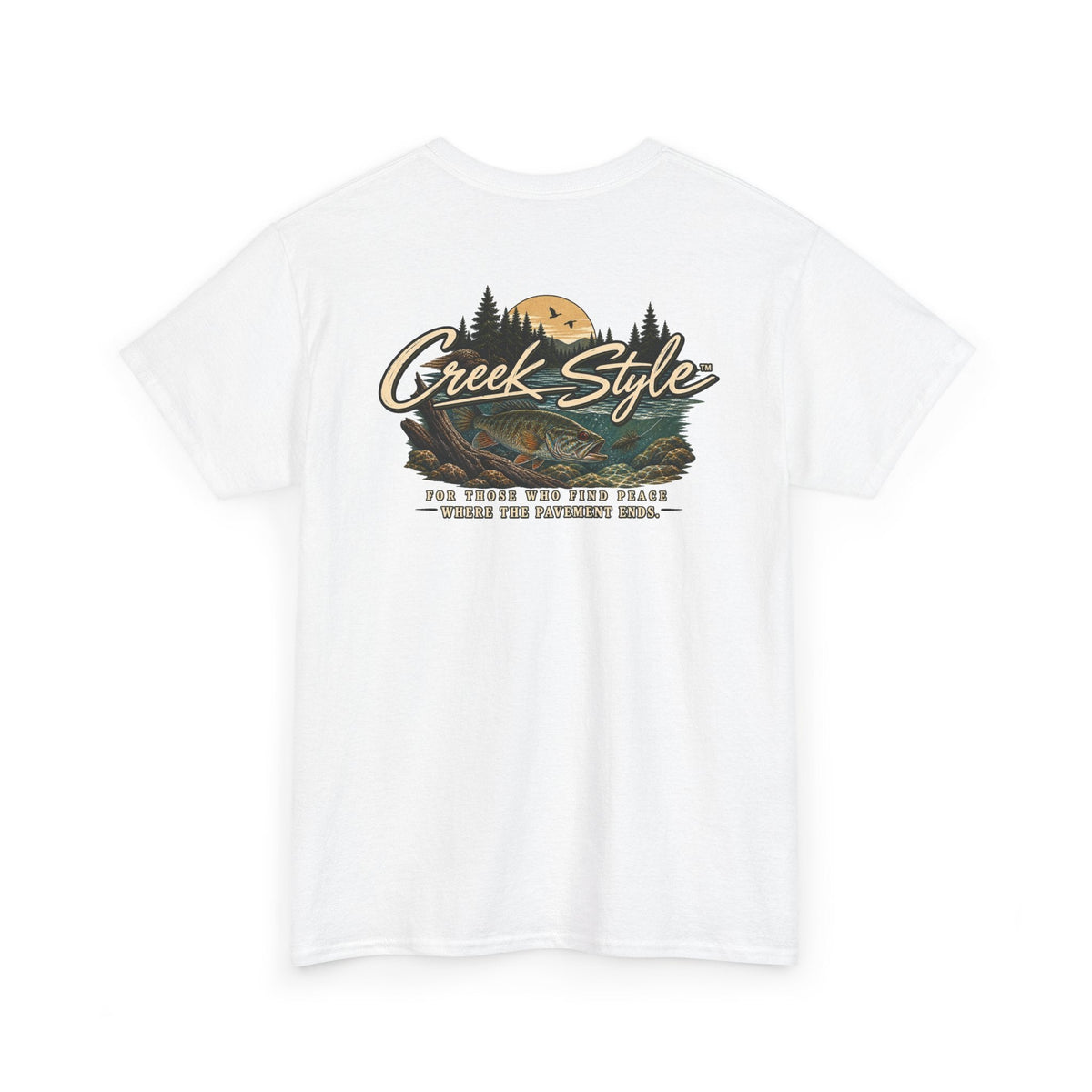 Creek Style™ – Where the Pavement Ends Tee