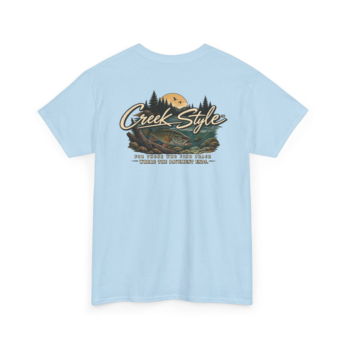 Creek Style™ – Where the Pavement Ends Tee
