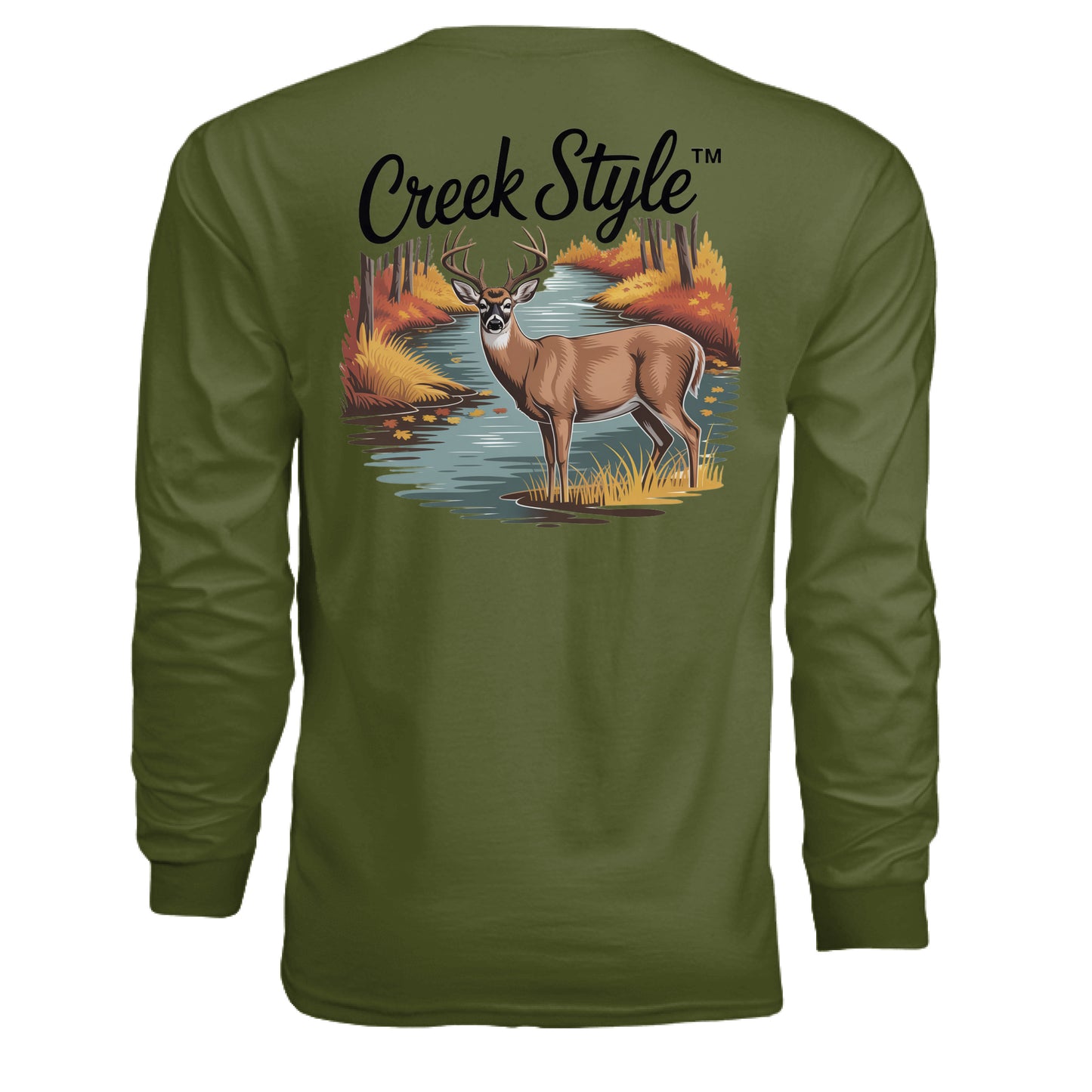 MILITARY GREEN - BACK