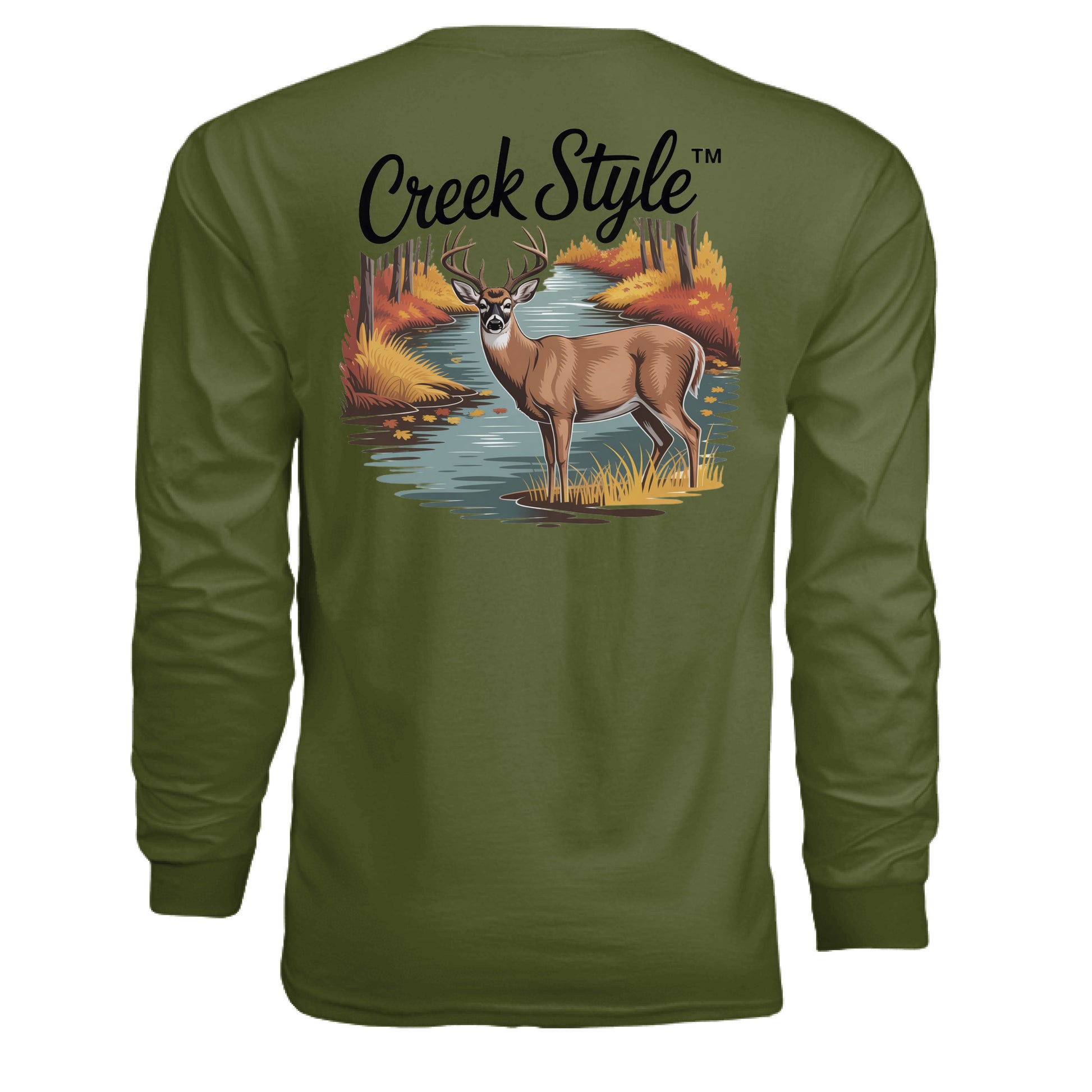 MILITARY GREEN - BACK