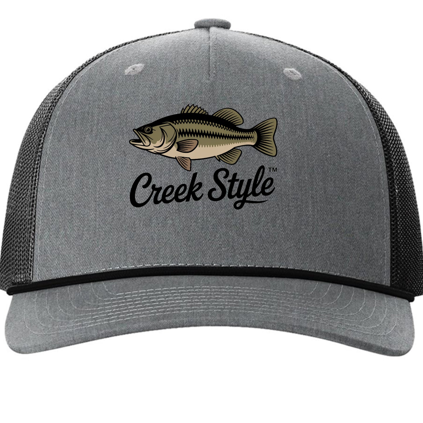 Heather Grey/ Black - FRONT