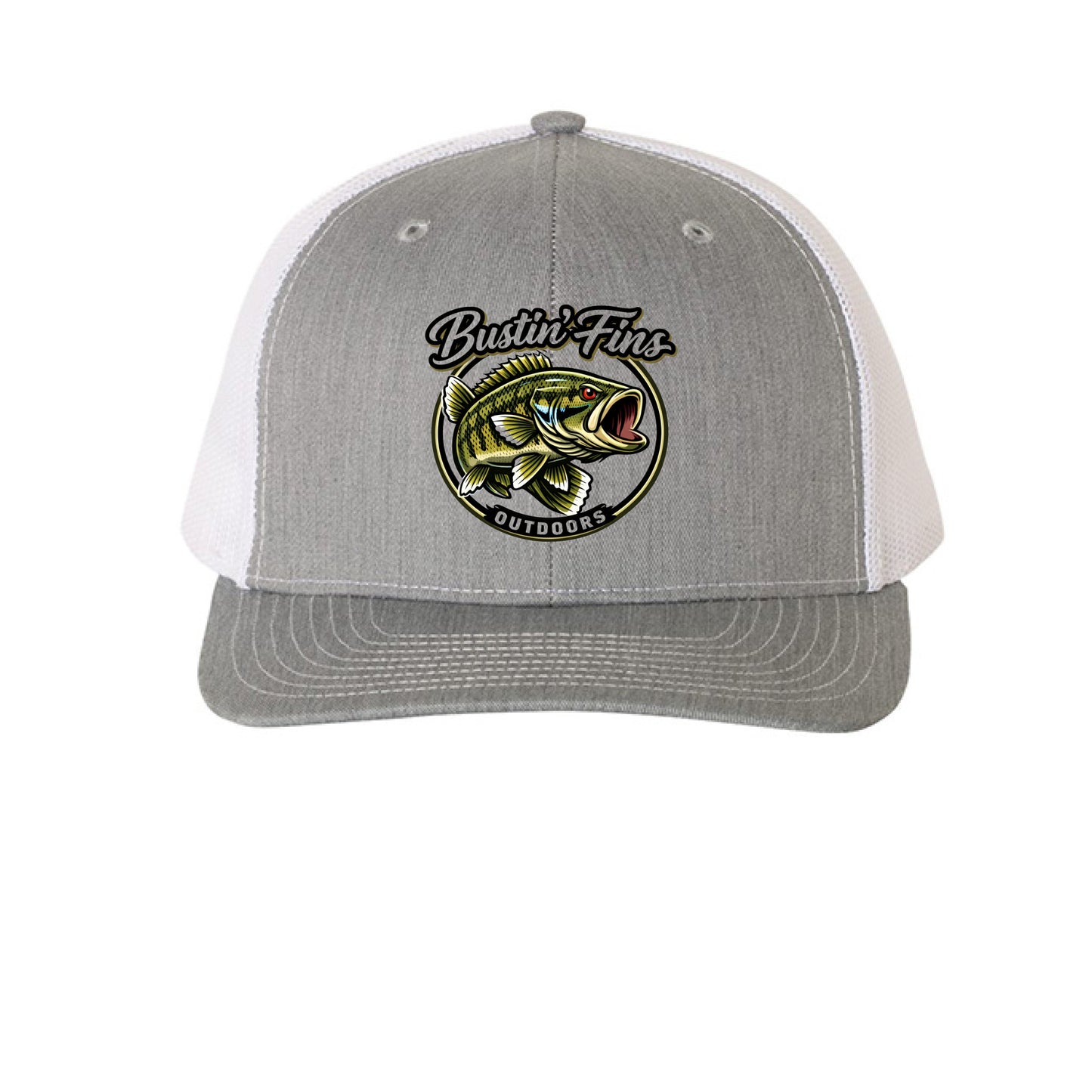 Heather Grey/ White - FRONT