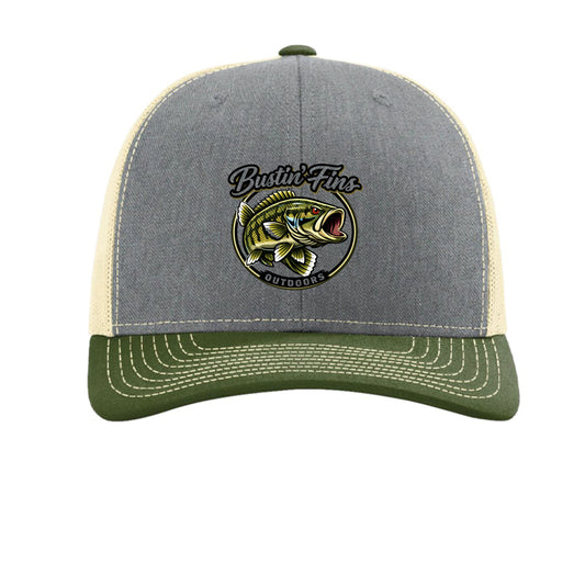 Heather Grey/ Birch/ Army Olive - FRONT